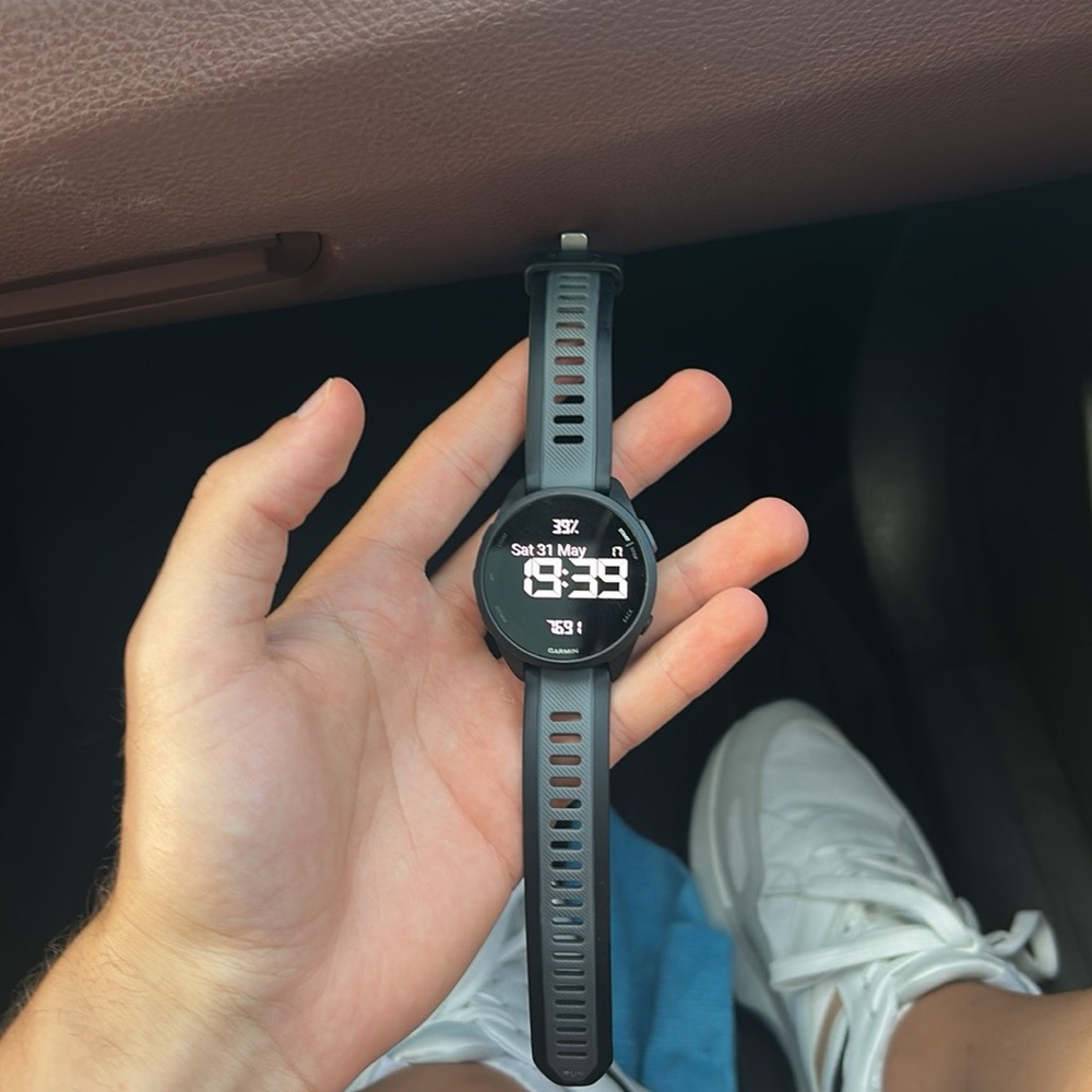 Black Digital Sports Watch